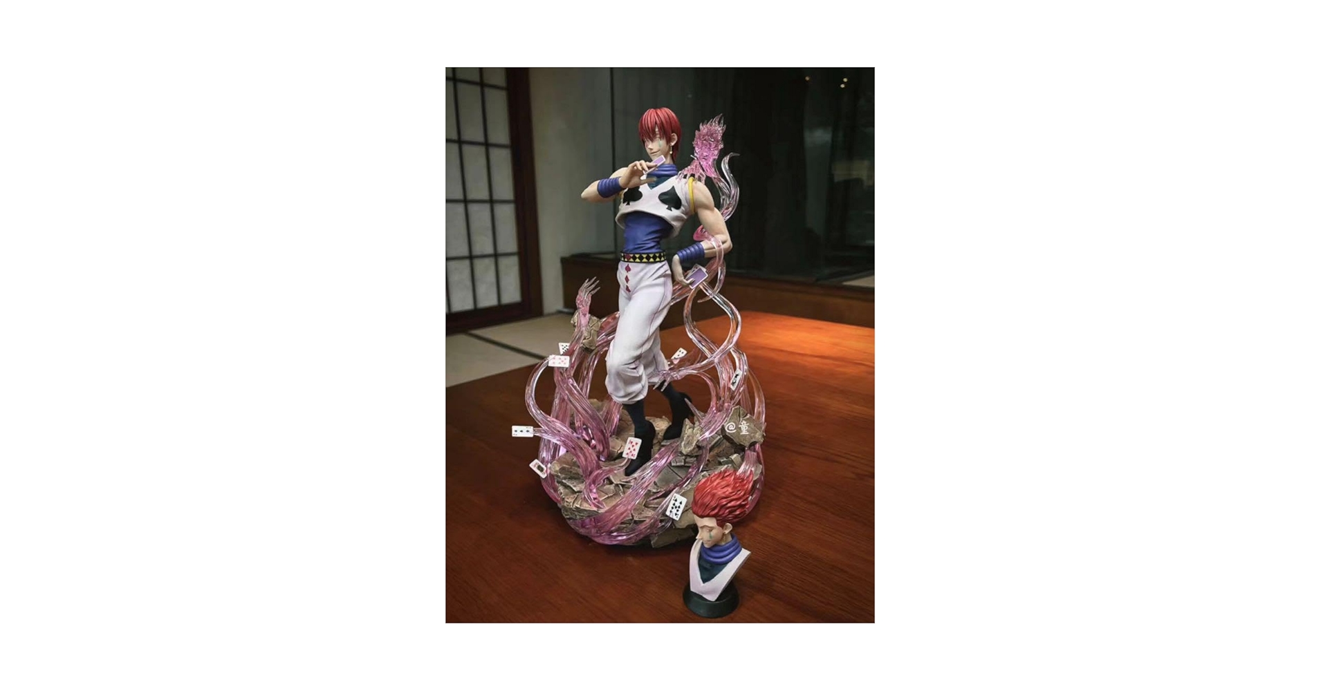 hunter×hunter ヒソカ＝モロウ ガレージキット ガレキ スタチュー④ Amazon.co.jp: hunter×hunter ヒソカモロウ ガレージキット